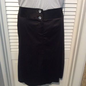 EUC Torrid size 12 black satin skirt. Sexy…